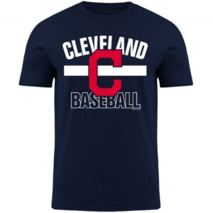 Cleveland Indians MLB Single Essential Women and Mens T Shirt min