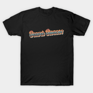 Denver Broncos Essential Women and Mens T Shirt min