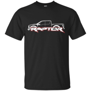 Ford Raptor T Shirt Black Essential Women and Mens T Shirt min