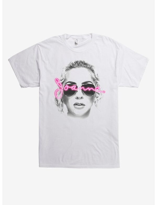 Lady Gaga Glow Joanne T Shirt Hoodies Short Sleeve Tee Shirt min