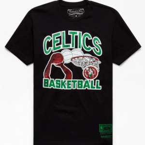 Mitchell Ness Boston Celtics Essential Women and Mens T Shirt min