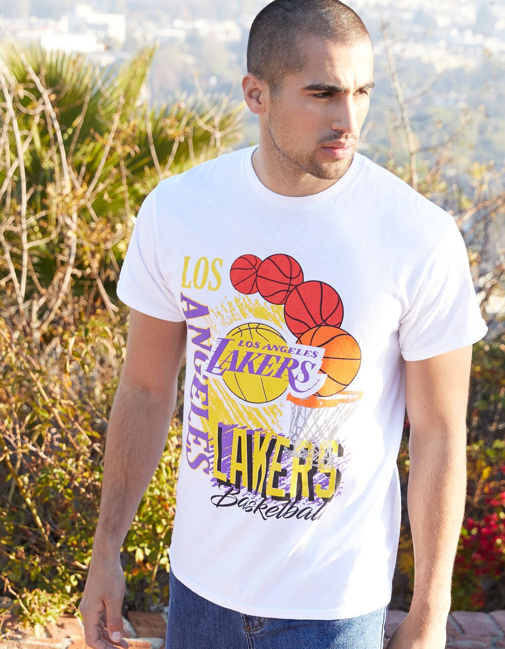 lakers men's clothing