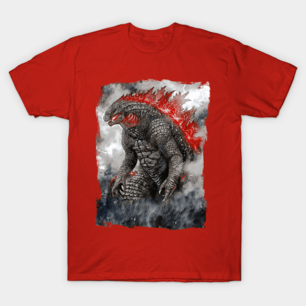 Godzilla Red Classic Unisex T Shirt