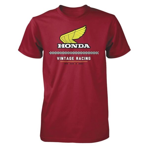 Honda Vintage Racing Classic Unisex T Shirt min