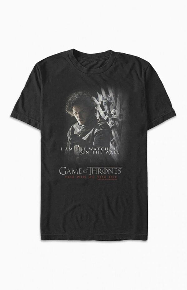 Jon Snow Game Of Thrones Classic T Shirt min