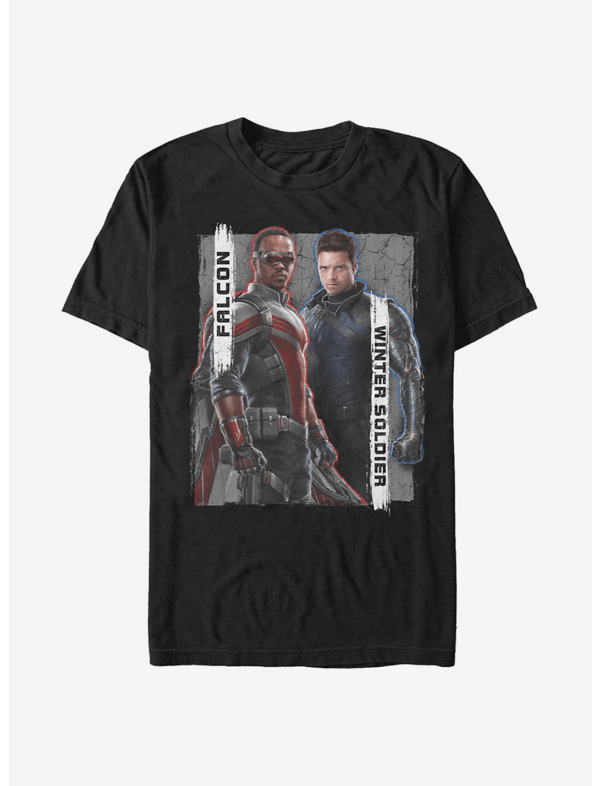 Marvel The Falcon And The Winter Soldier New Team Classic T Shirt min