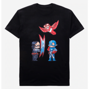 Marvel The Falcon and the Winter Soldier Chibi Classic Sweater Unisex T Shirt min