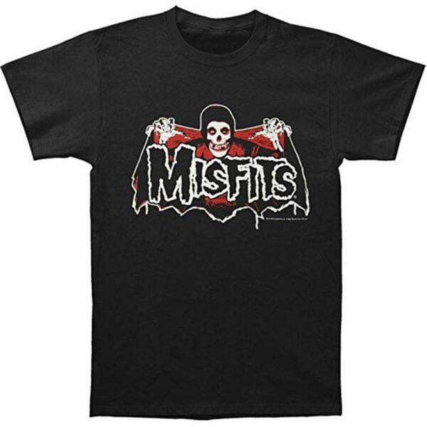 Misfits Batfiend Red Classic T Shirt