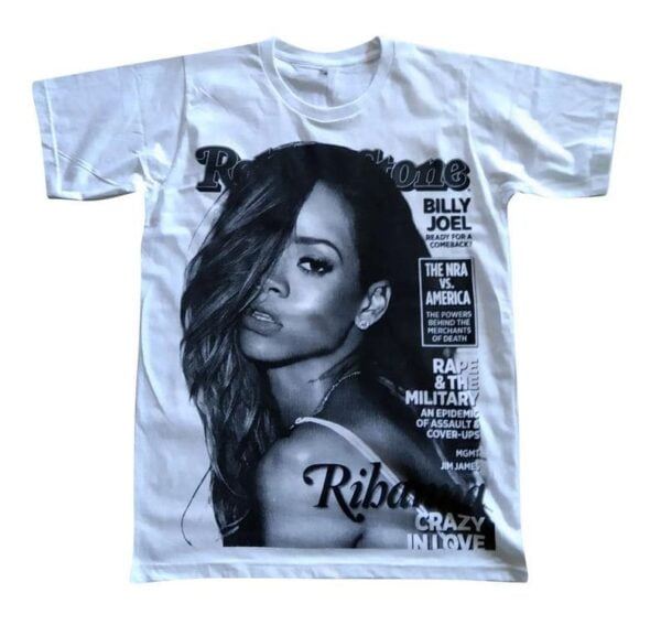Rihanna Bad Girl Classic T Shirt min