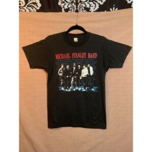 Vintage 80s Single Stitch Michael Stanley Band Classic T Shirt min