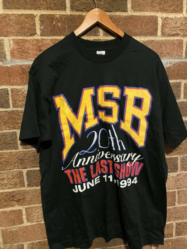 vintage 90s Micheal Stanley MSB The Last Show 20th Anniversary Concert Essential T Shirt min