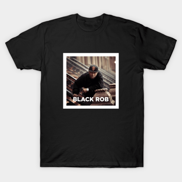 Black Rob RIP Black T Shirt S-5XL Good Cotton