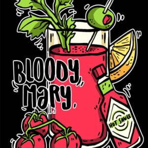 Bloody Mary Cocktail Black