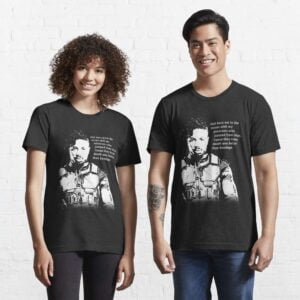 Michael B Jordan Erik Killmonger Bury Me Memorable Famous Quote Classic Unisex T Shirt