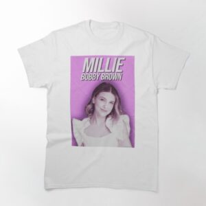 Millie Bobby Brown Retro Essential Unisex T Shirt 2