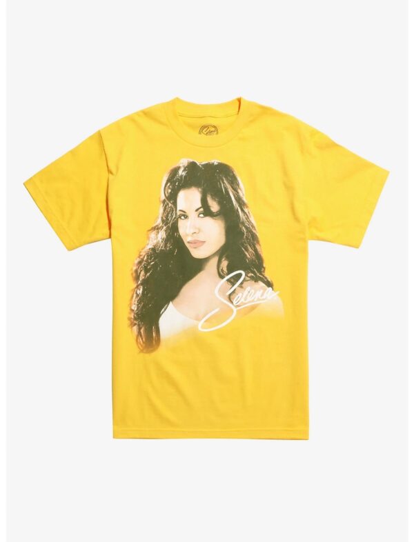 Selena Quintanilla Yellow Photo Essential Unisex T Shirt