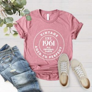 Vintage 1961 60th Birthday Classic Unisex T Shirt