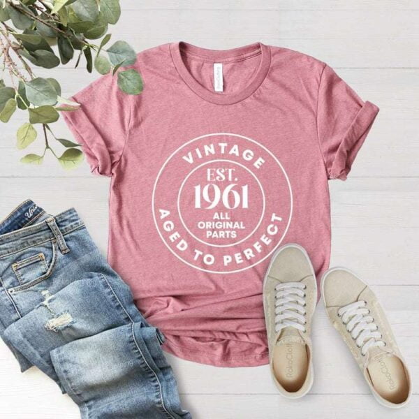 Vintage 1961 60th Birthday Classic Unisex T Shirt
