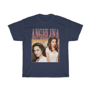Angelina Jolie Vintage Classic Unisex T Shirt 2