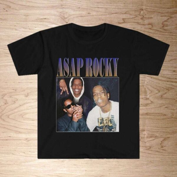 Asap Rocky Vintage 90s Rap Style Classic Unisex T Shirt