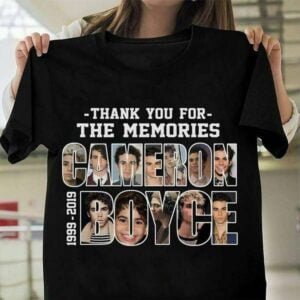Cameron Boyce Thank You for the Memories Details Classic Unisex T Shirt