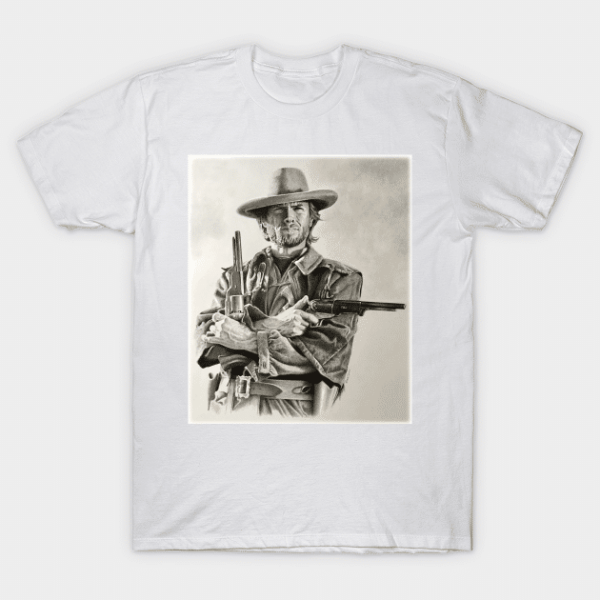 Clint Eastwood Sketch Classic Unisex T Shirt