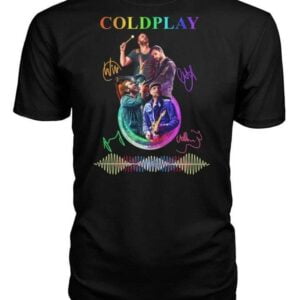 Coldplay Signature 1996 Chris Martin Rock Band Classic Unisex T Shirt