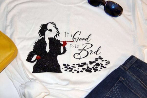 Cruella Inspired Good To Be Bad Classic Unisex T Shirt