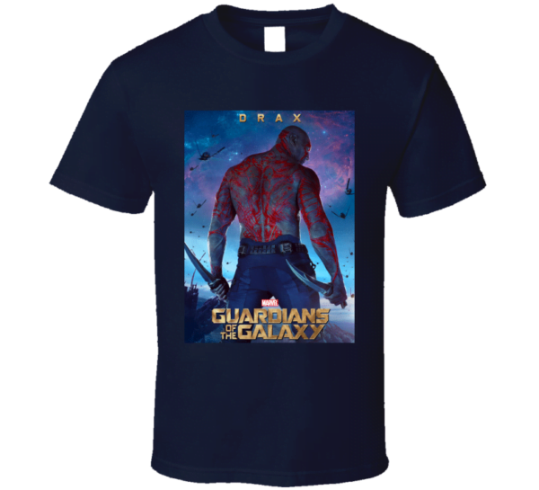 Dave Bautista Drax Guardians Of The Galaxy Classic Unisex T Shirt
