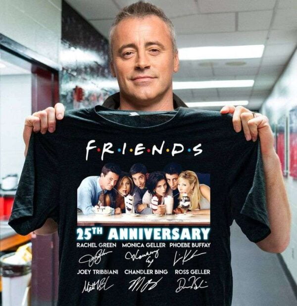 Friends 25th Anniversary Signatures Classic Unisex T Shirt