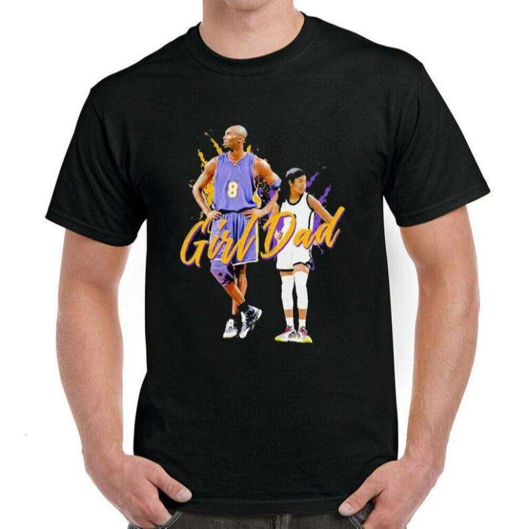 Girl Dad Kobe Gigi Bryant Classic Unisex T Shirt - Online Fashion Shopping