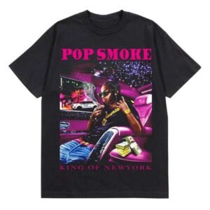 Pop Smoke X Vlone King Of Newyork Classic Unisex T Shirt