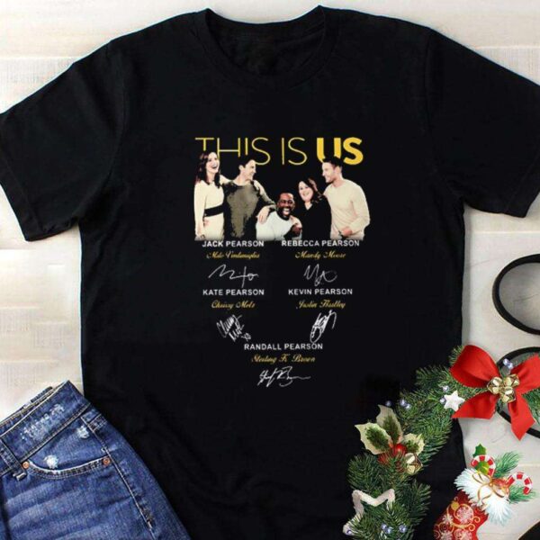 This Is Us All Signatures Jack Pearson Rebecca Pearson Classic Unisex T Shirt