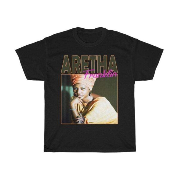 Aretha Franklin Vintage Retro Classic Unisex T Shirt