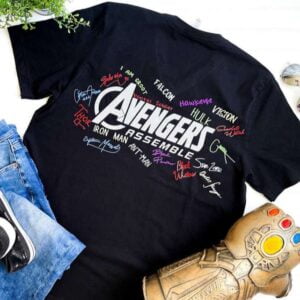 Avengers Assemble Autograph Classic T Shirt