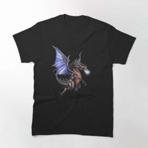 Bahamut Final Fantasy I Classic Unisex T Shirt 2