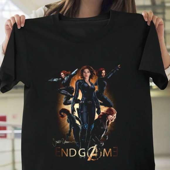 Black Widow End Game T Shirt
