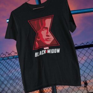 Black Widow Marvel Character Avenger T shirt