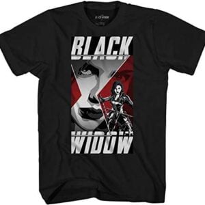 Black Widow Marvel Movie Art T Shirt