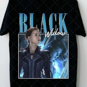 Black Widow Vintage T Shirt