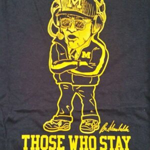 Bo Schembechler Legend Michigan Wolverines Football T Shirt