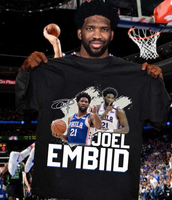 Joel Embiid Philadelphia 76ers T Shirt