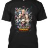 Jumanji The Next Level All Cast Signed Movie Dwayne Johnson Karen Gillan Kevin Hart Jack T Shirt