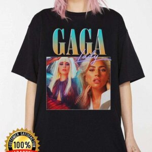 Lady Gaga Rap Hip Hop 90s Retro Vintage T Shirt