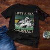 Lifes A Risk Carnal Miklo Vintage Classic Unisex T Shirt