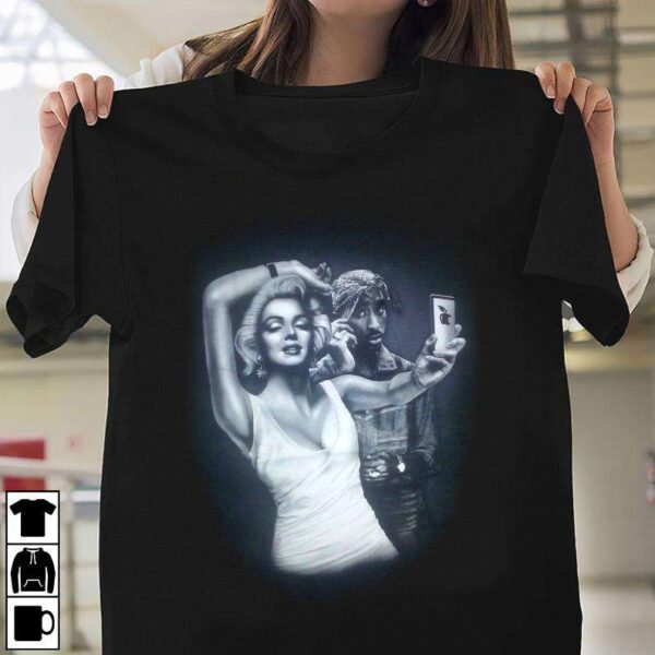 Marilyn Monroe and Tupac Shakur T Shirt