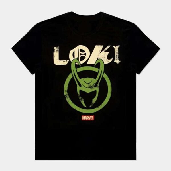 Marvel Loki Logo Badge Classic Unisex T Shirt