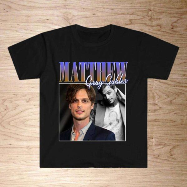 Matthew Gray Gubler Vintage Retro Style Classic T Shirt