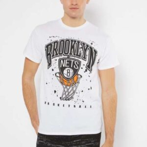 NBA Brooklyn Nets White Classic Unisex T Shirt