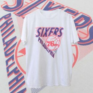 Philadelphia 76ers Sixers TimeOut Vintage T Shirt